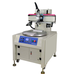 Полуавтоматический ротационный принтер для шелкографии (HX-600R/2)